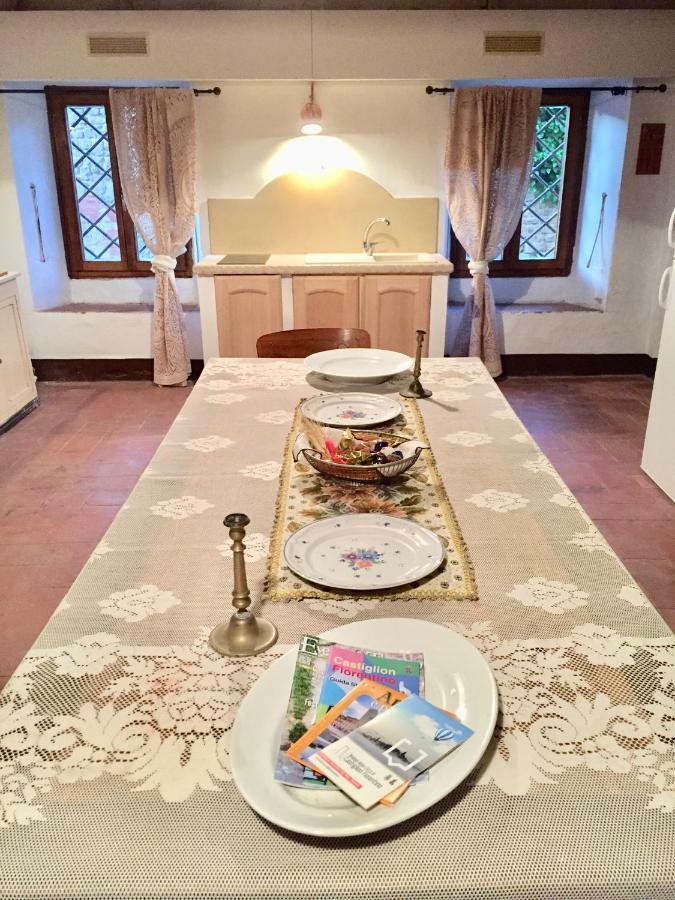 Camera E Appartamento Toscana - B&B Palazzo Robicci Castiglion Fiorentino Kültér fotó